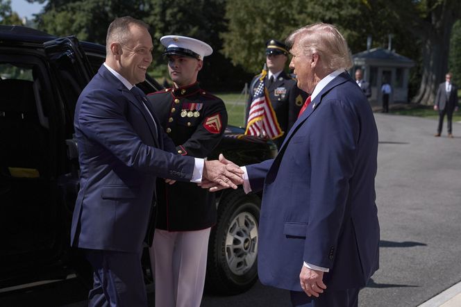 Spotkanie Donalda Trumpa z Karolem Nawrockim