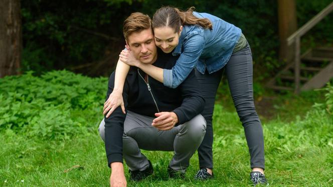 M jak miłość odcinek 1343, Marcin (Mikołaj Roznerski), Ania (Maria Pawłowska)