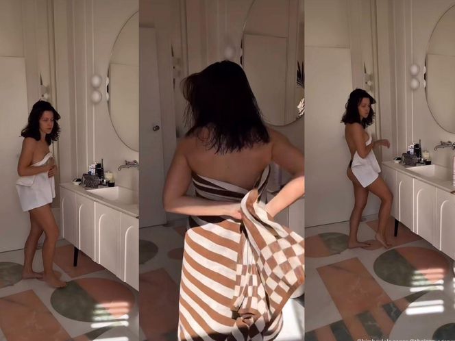 Malwina Wędzikowska zgubiła ręcznik