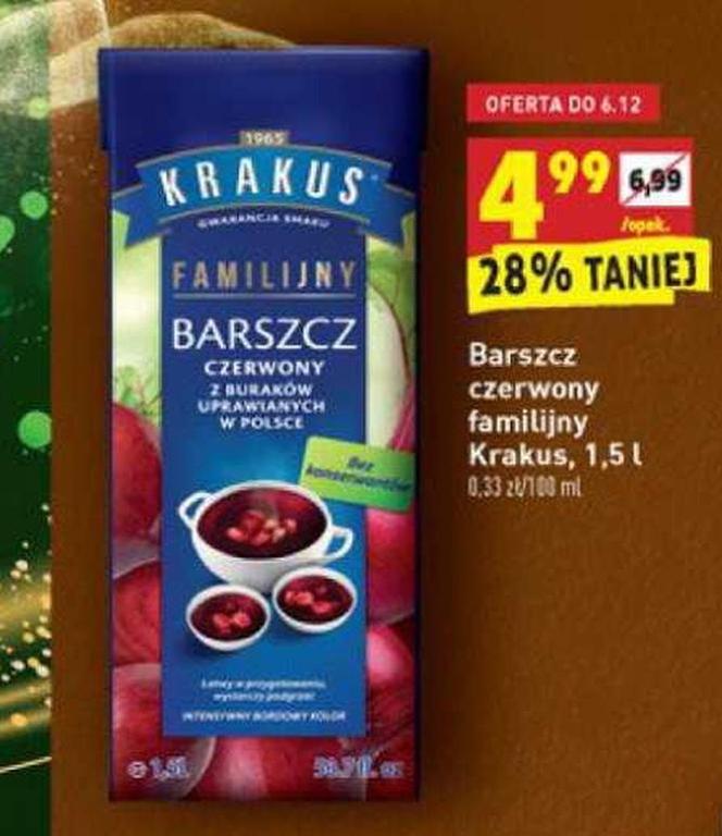 Biedronka -  MEGA promocje od 3.12. Jabłka za pół ceny, tanie mięso i sery, świąteczne słodycze za darmo!