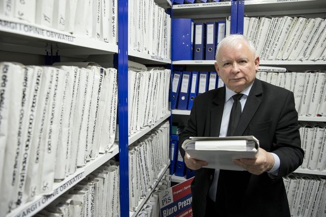 Stąd twardą ręką rządzi PiS Jarosław Kaczyński 