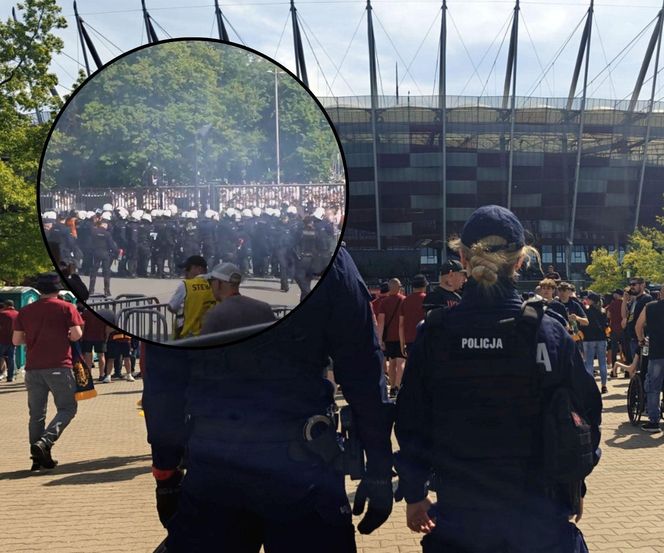 Policyjne zabezpieczenie piłkarskiego finału Pucharu Polski (2.05.2025)