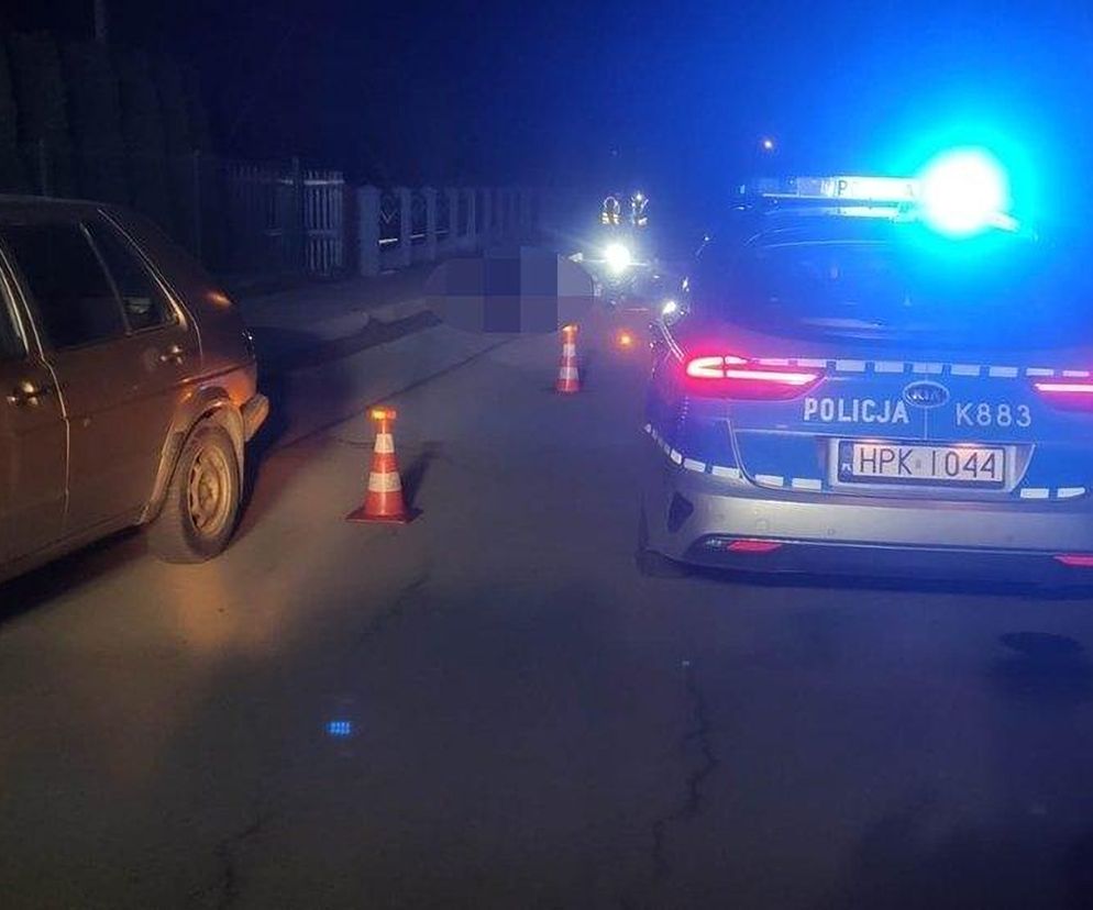 Pielgrzymka: 56-latek leżał na drodze. Przejechało po nim auto!