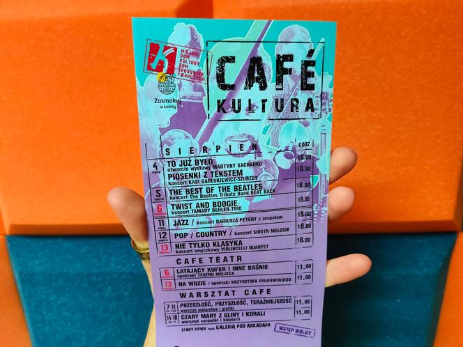  Niebawem w Łomży wystartuje Cafe Kultura! Co będzie się działo? Znamy dokładny program