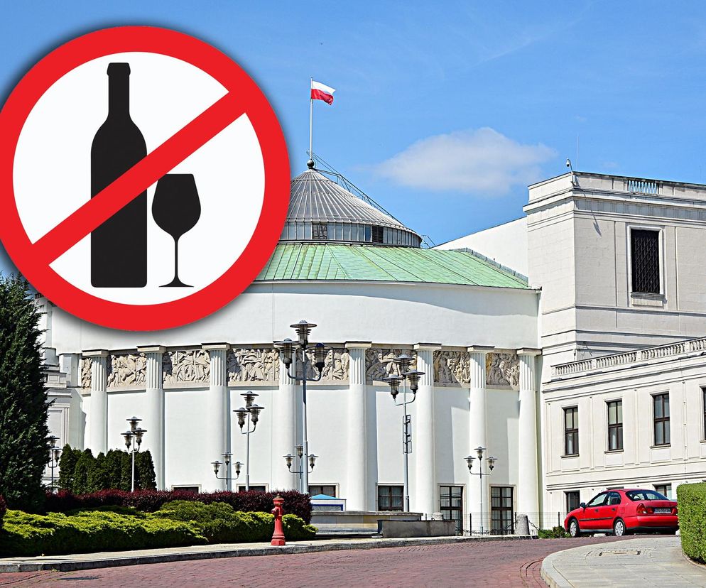 Sejm, alkohol.