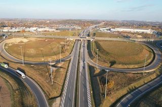 Tak na najnowszych zdjęciach prezentuje się północna obwodnica Krakowa S52