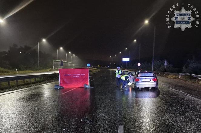 Tragedia na autostradzie A4 w Rudzie Śląskiej. Nie żyje 19-latek, który podróżował z rodzicami