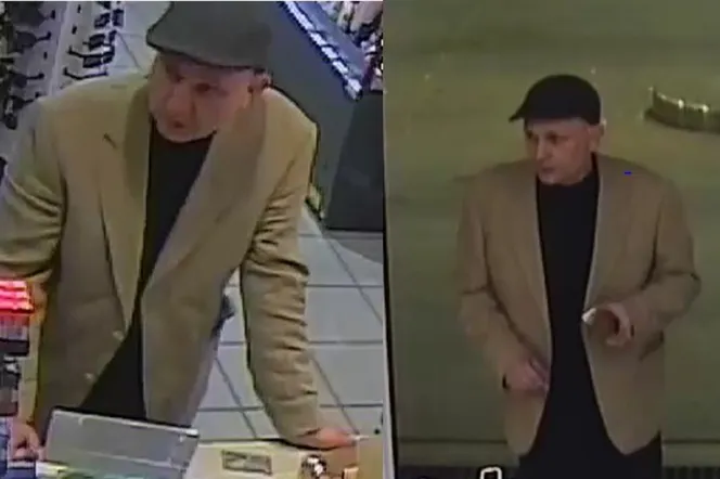 Zaparkowana mazda zdemolowana przez nieznanego sprawcę. Policja szuka mężczyzny ze zdjęcia