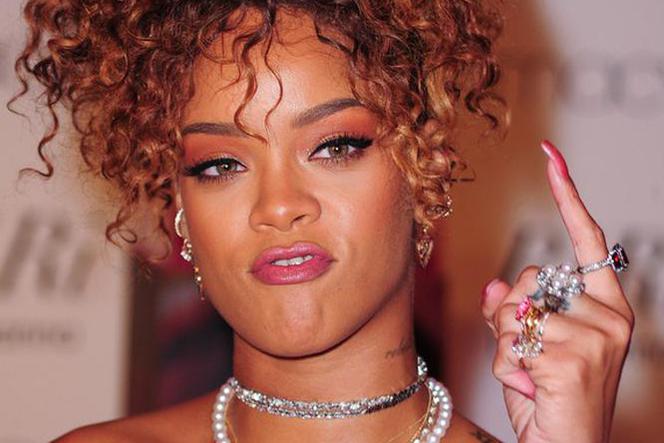 Rihanna na premierze perfum RiRi