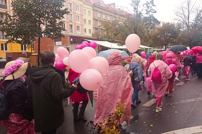 Marsz Różowej Wstążki w Szczecinie