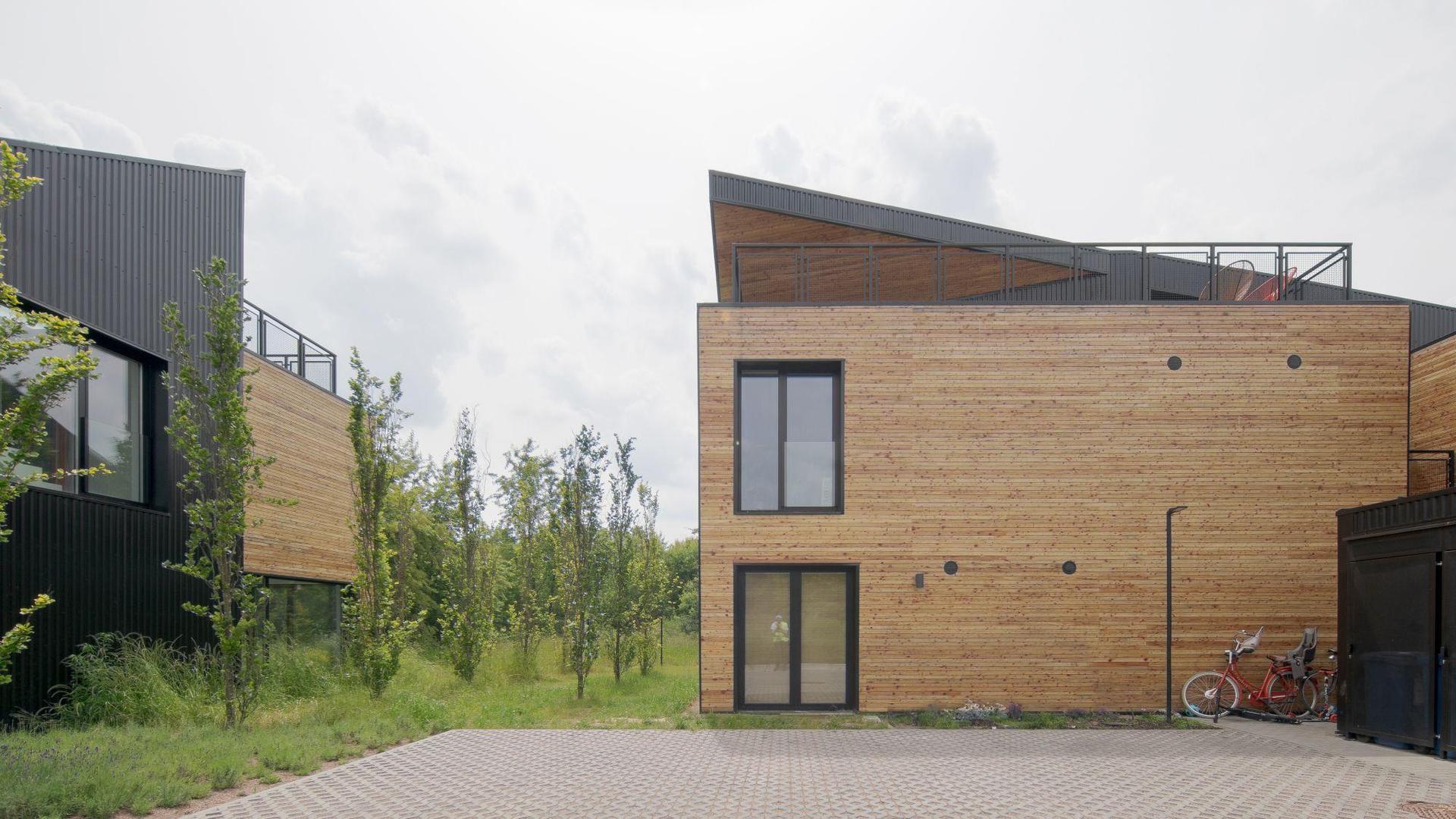 Domy z Żaglami Solarnymi w Krakowie