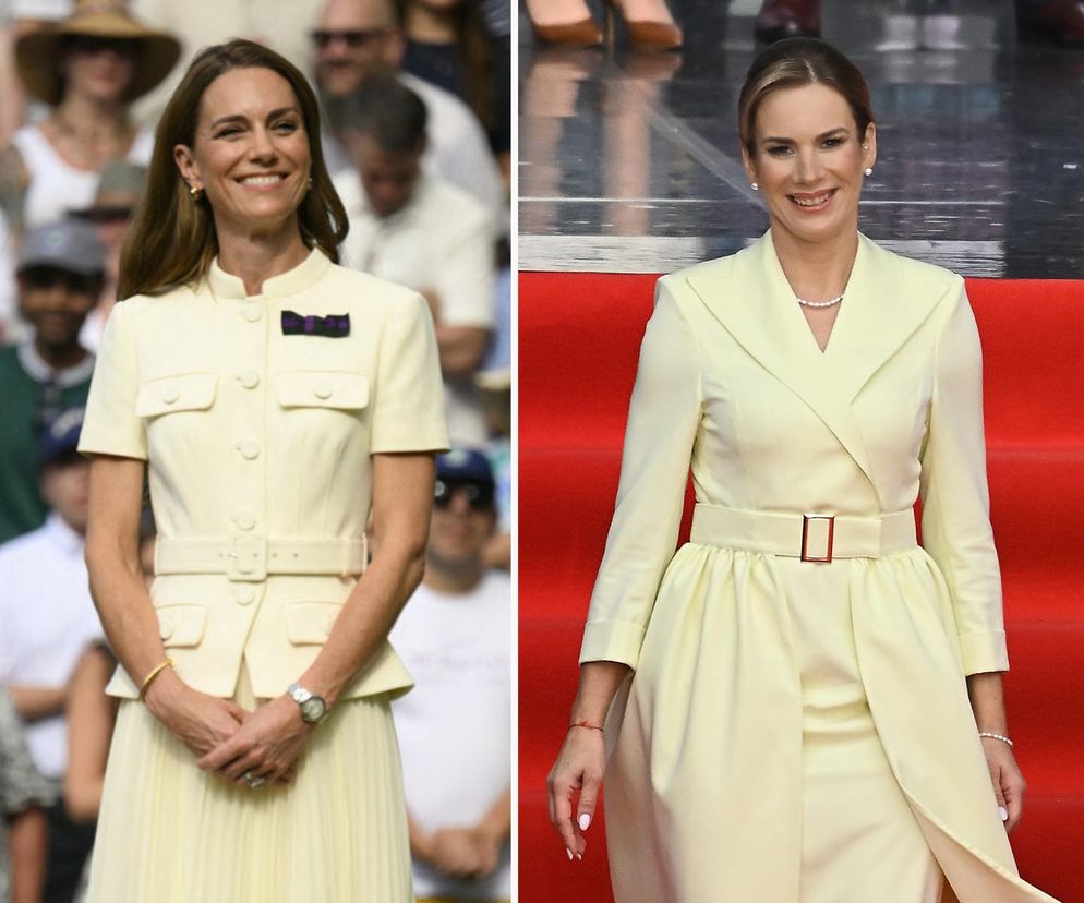 Księżna Catherine i Marta Nawrocka