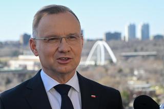 Andrzej Duda miał niemiłe powitanie w Kanadzie. Do sieci trafiły nagrania