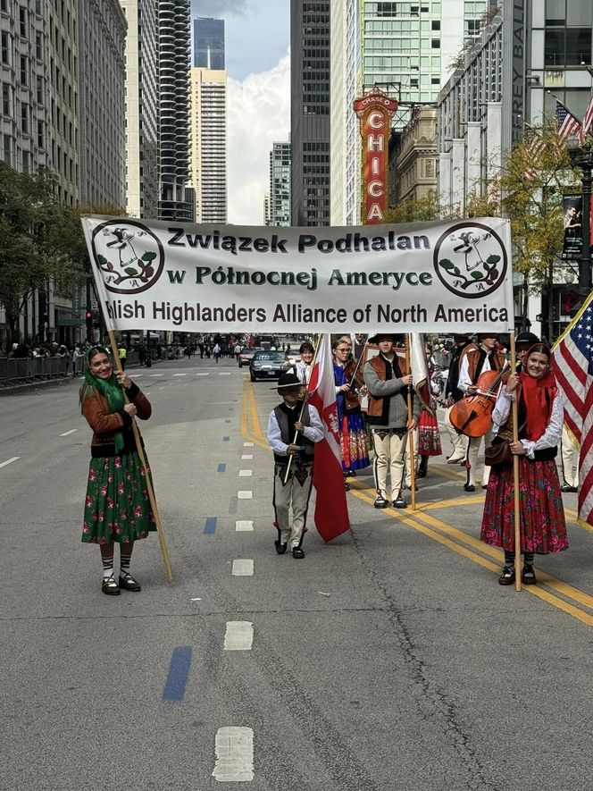 Górale zadebiutowali na Columbus Parade w Chicago