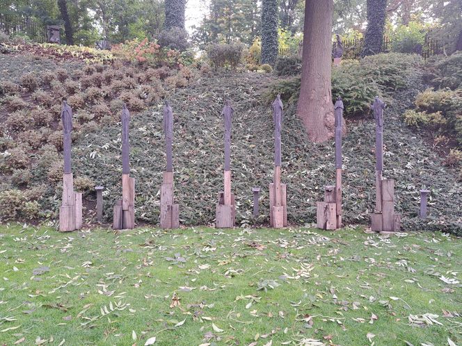 Ogród za kościołem św. Józefa w Krakowie