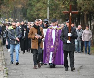 Elżbieta Zającówna -wyjątkowy wieniec na pogrzebie