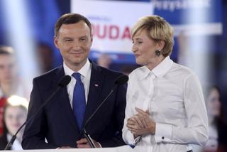 Andrzej i Agata Dudowie - fryzury z młodości