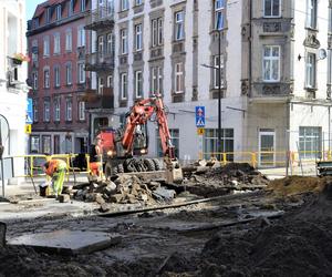 Modernizacja torowiska na ul. Wolności w Zabrzu - zmiana organizacji ruchu. NOWE ZDJĘCIA