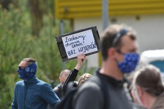 Protest na granicy polsko-niemieckiej w Lubieszynie