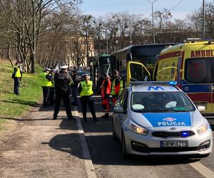 Straszny wypadek autobusów w Szczecinie. Kilkunastu poszkodowanych, w tym 7 dzieci