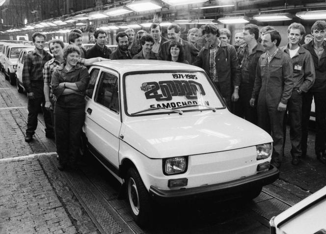 Dwumilionowy fiat 126p, 1985