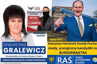 Przy tych plakatach wyborczych ludzie pękają ze śmiechu