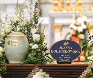 Gabriela Muskała boso na pogrzebie Joanny Kołaczkowskiej