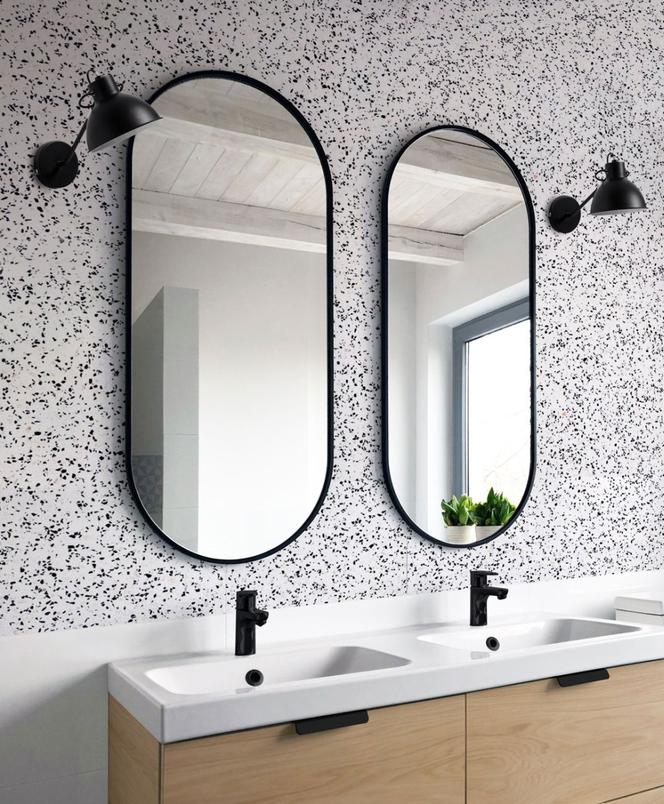 Modne pomysły na lustro w łazience: 2 z 20