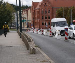 Awaria mostu Bernardyńskiego w Bydgoszczy