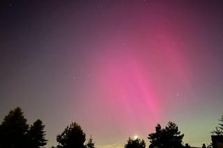 Zorza Polarna nad województwem śląskim. Piękne zdjęcia GALERIA