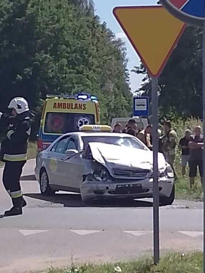 Gmina Skórzec: dwóch kierowców zostało rannych w wypadku w miejscowości Gołąbek