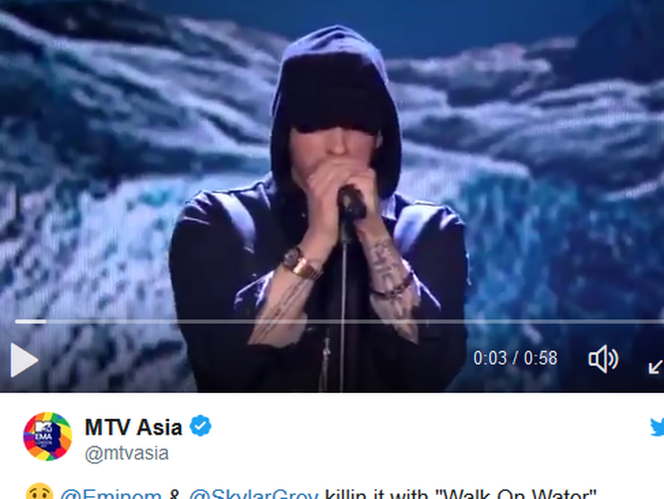 MTV EMA 2017 - Eminem