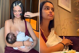 Klaudia El Dursi karmi córkę i wbija szpilkę Wolińskiemu. „Mam nadzieję, że w pobliżu nie ma pana Dawida”