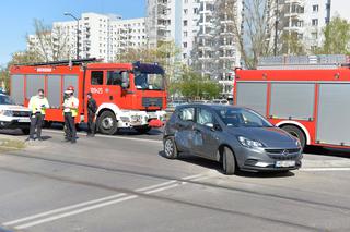 Samochód zderzył się z tramwajem na Puławskiej