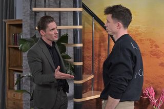 Pierwsza miłość odcinek 3978. Alan (Alan Andersz), Oskar (Filip Gurłacz)