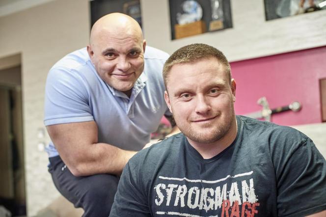 Krzysztof Radzikowski i Dominik Abus 