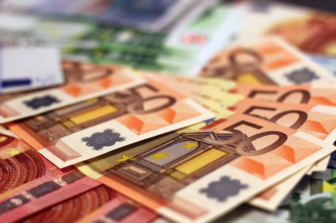 euro, pieniądze, banknoty