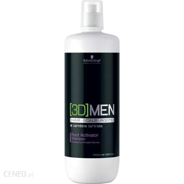 Schwarzkopf 3DMen szampon na porost włosów 1000ml