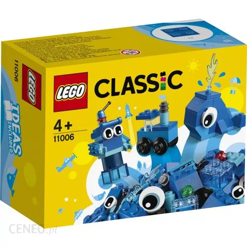 Lego 11006 Classic Klocki niebieskie, kreatywne