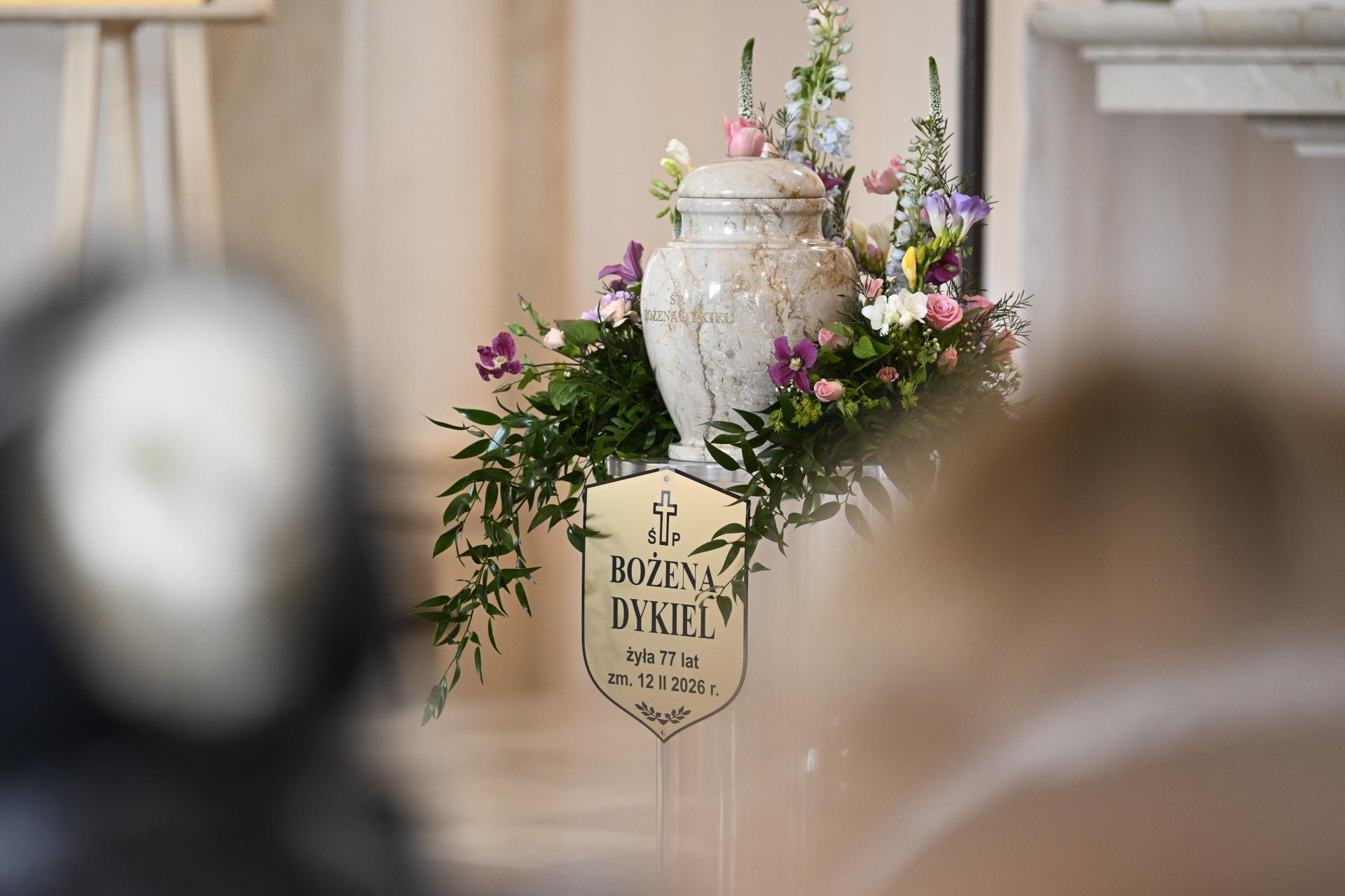 Pogrzeb Bożeny Dykiel