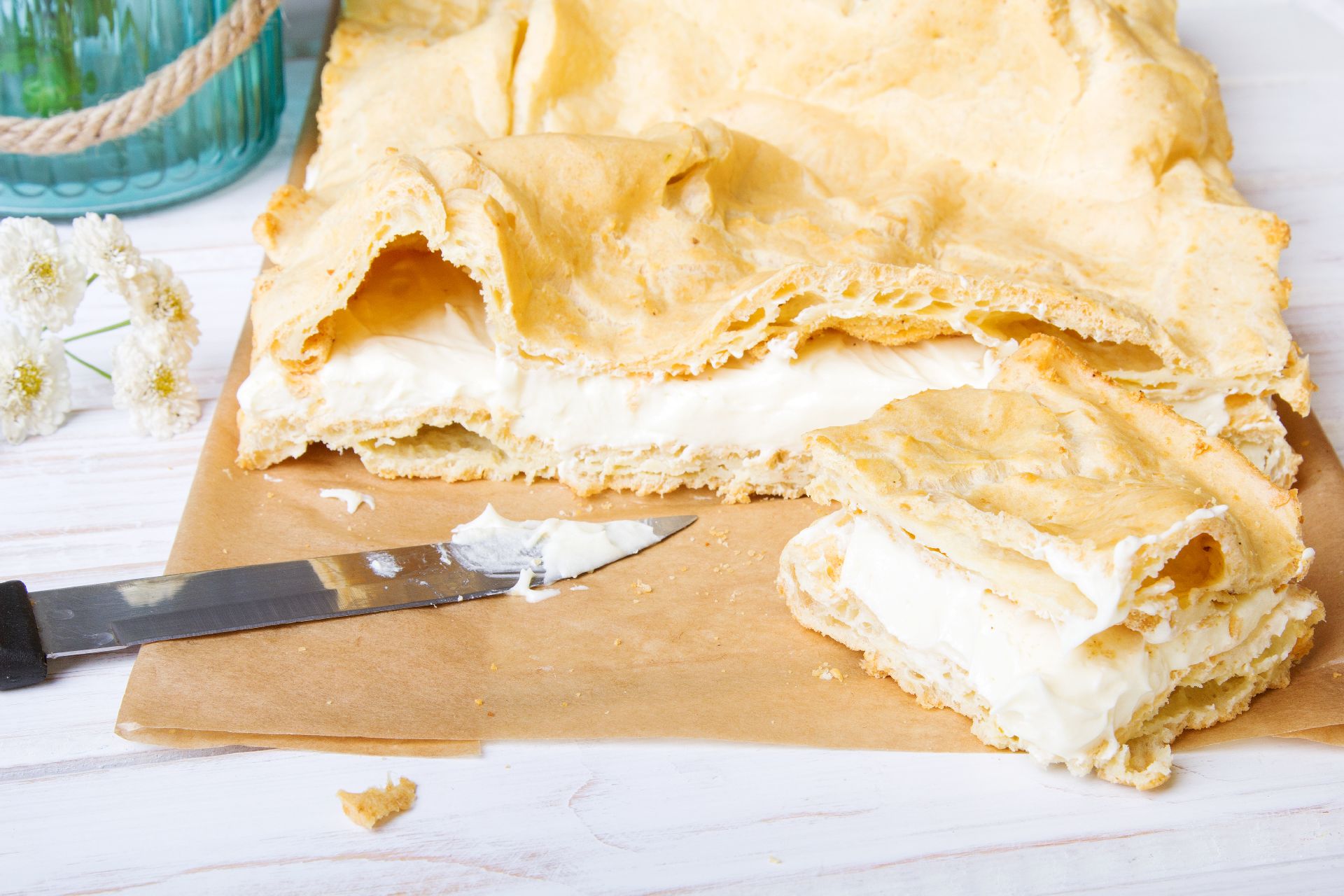 Polish Vanilla Slice (Karpatka) – Butter Baking