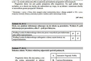 Egzamin gimnazjalny 2016 język polski arkusz 9