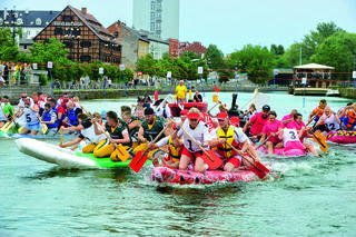 Wodny festiwal nad Brdą