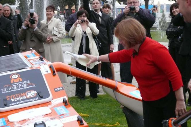 Ruth Pearce chrzci łódź Marcina Gienieczki