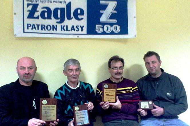 Zwycięzcy Grand Prix klasy Żagle 500