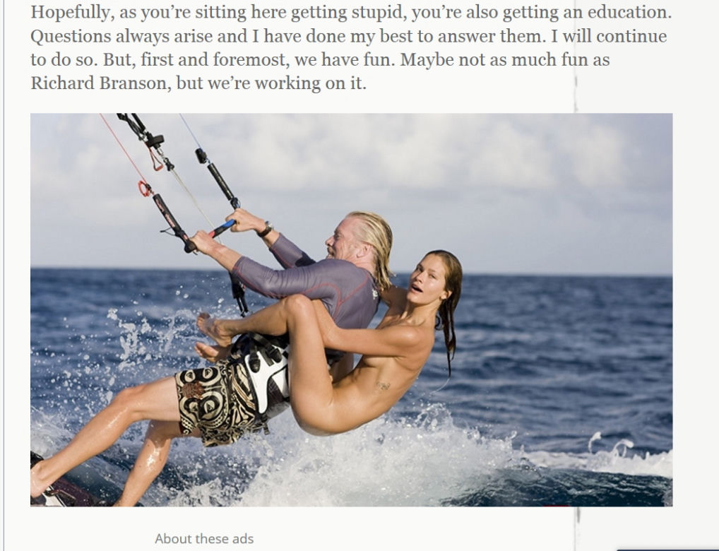 Brytyjski miliarder Richard Branson