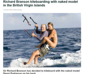 Brytyjski miliarder Richard Branson