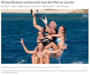 Brytyjski miliarder Richard Branson