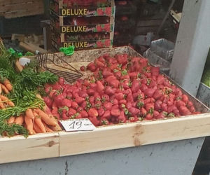 Ceny truskawek w Szczecinie