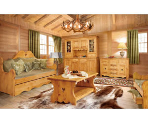 Rustykalny salon